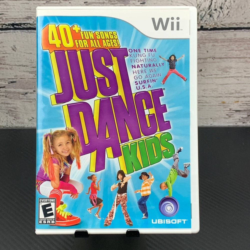 Just Dance Kids Wii Game 40+ Fun Songs‎ Family Dance Party Tested Working